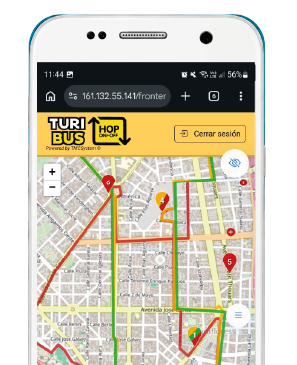 Bus Hop On Hop Off rutas y paraderos “Ver rutas”.